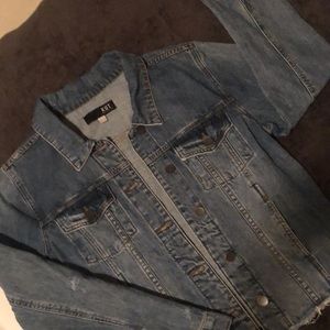Kut from the Kloth Julia Crop Jean Jacket